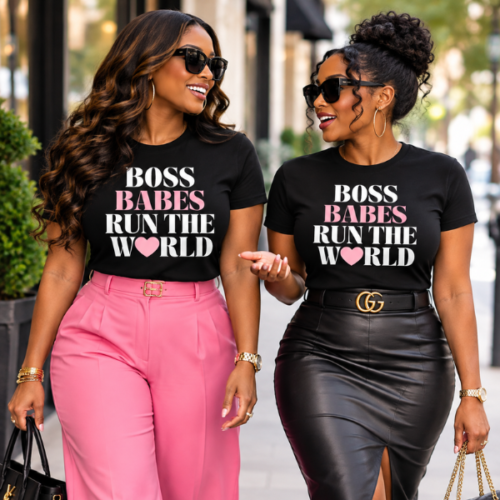 Boss Babes Run the World T-Shirt